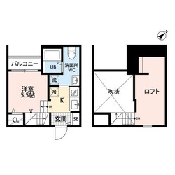 香椎駅 徒歩10分 1階の物件間取画像